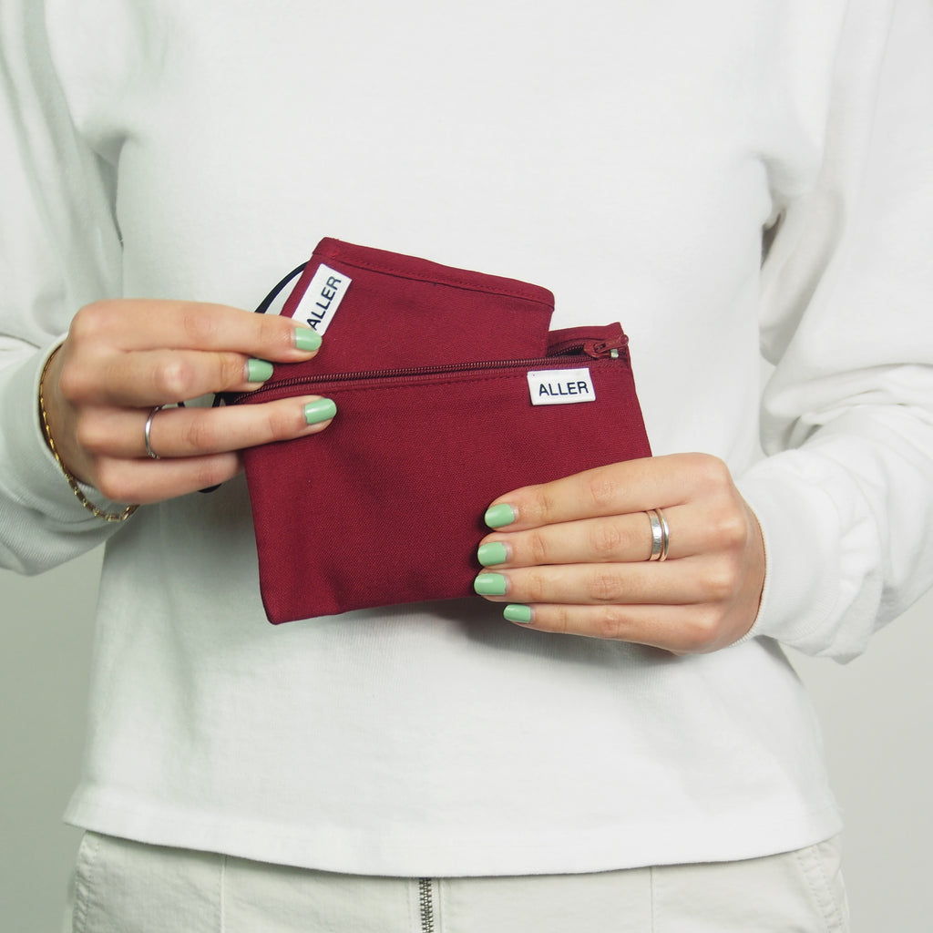 All purpose merlot pouch in a combo